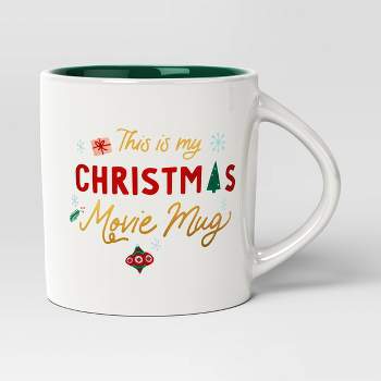 16oz Holiday Stoneware 'This is My Christmas Movie' Mug - Wondershop™