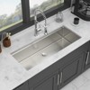 Gulches 45"x19" Single Bowl Undermount Workstation Kitchen Sink, 16 Gauge 304 Stainless Steel - 3 of 4