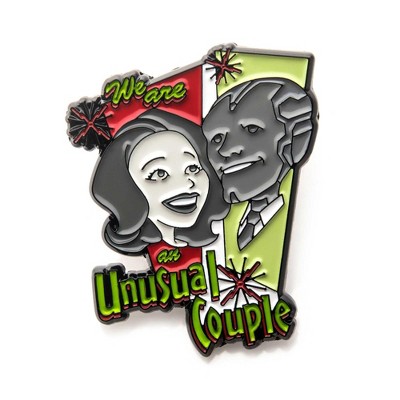 SalesOne LLC Marvel WandaVision Unusal Couple Enamel Collector Pin