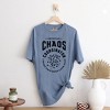 Simply Sage Market Women's Official Chaos Coordinator Short Sleeve Garment Dyed Tee - 2 of 2
