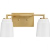 Progress Lighting Spenser 2 - Light Vanity in  Brushed Gold - 4 of 4
