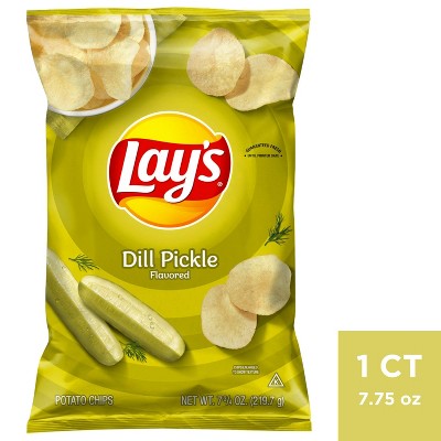 Lay's Dill Pickle Flavored Potato Chips - 7.75oz