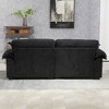 CAVINAS 84" Chenille Loveseat Sofa, Small Sofa Couch with 2 Throw Pillows & Memory Foam, for Living Room, Apartment, Office - 4 of 4