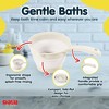 DOLU Foldable Bath Ladle for Compact Toddler Wash Tub, Ages 6+ Months, Beige - 3 of 4