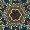 Saro Lifestyle Beaded Placemat, 14" Round, Multi (Set of 4) - 4 of 4