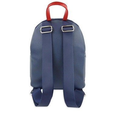 Fast Forward Marvel Captain America Bear 10 Inch Pleather Backpack w/ Coin Purse - image 2
