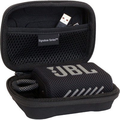 Signature Series Shockproof EVA Hard Case for the JBL Go 3 Portable Bluetooth Speaker | Lightweight and Portable | Water-Resistant