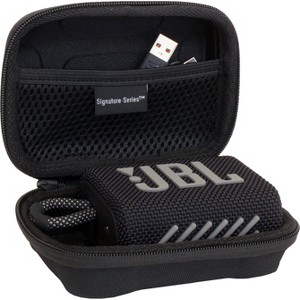 Signature Series Shockproof EVA Hard Case for the JBL Go 3 Portable Bluetooth Speaker | Lightweight and Portable | Water-Resistant - 1 of 3