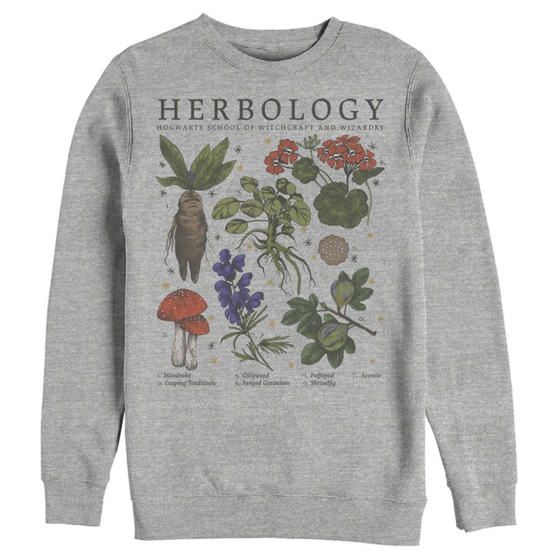 Men's Harry Potter Hogwarts Herbology Sweatshirt, 1 of 4