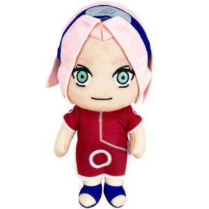 GREAT EASTERN ENTERTAINMENT CO NARUTO- SAKURA MOVABLE VER PLUSH 8"H - 1 of 2