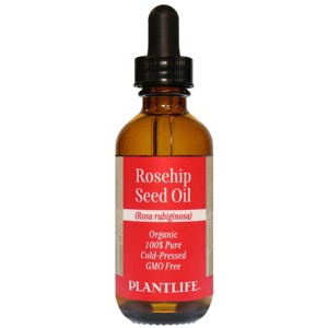 Plantlife Rosehip Seed Carrier Oil – Cold-Pressed, Non-GMO & Gluten-Free – Hydrating & Nourishing for Skin, Hair & Personal Care – 2 oz - 1 of 3