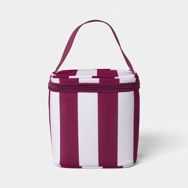 4 Cans/3.1qt Soft Sided Personal Cooler Pink - Sun Squad™