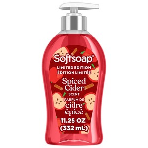 Softsoap Fall Seasonal Liquid Hand Soap - Spiced Cider - 11.25 fl oz - 1 of 4