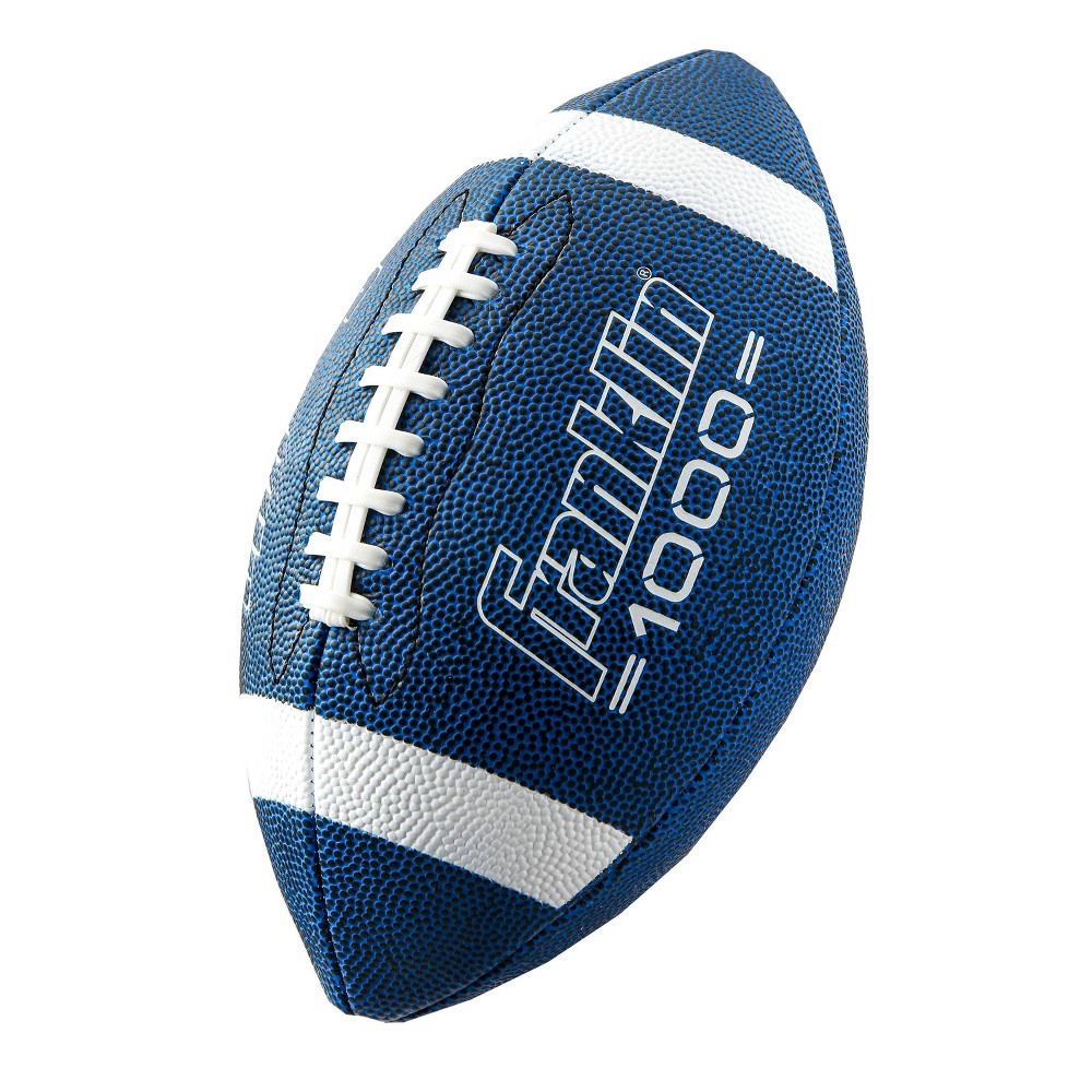 Franklin Sports Grip Rite 100 Jr Football - Blue/White