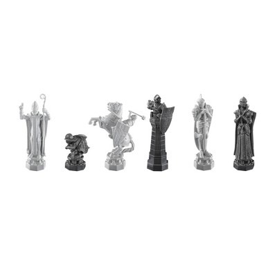 Harry Potter Wizard Chess Set with Black and White Square Board