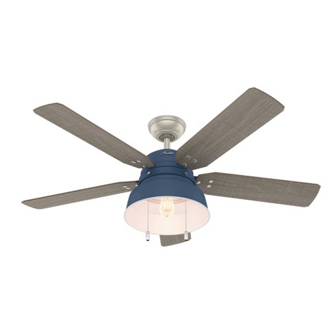 Led Mill Valley Damp Rated Ceiling Fan, Energy Star Certified Ceiling Fan With Light