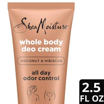 SheaMoisture Coconut & Hibiscus Whole Body Deodorant Cream - 2.5oz