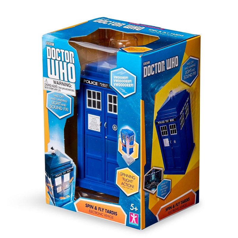 Seven20 Doctor Who TARDIS Electronic Spin And Fly Vehicle, 4 of 9