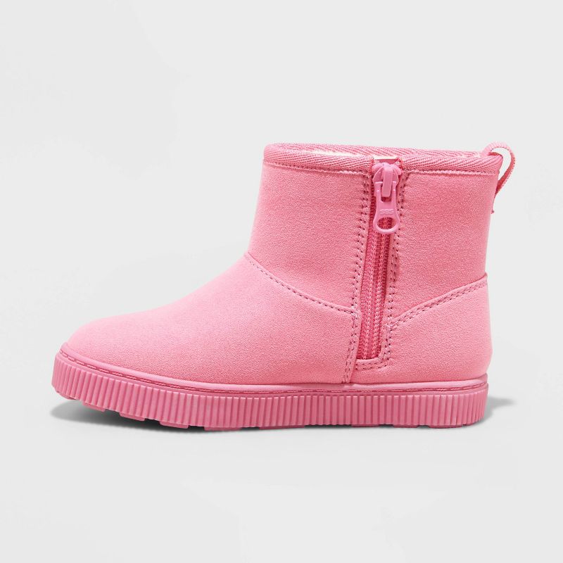 Toddler Arlo Zipper Shearling Style Boots - Cat &#38; Jack&#8482;, 2 of 5