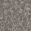 Clarissa Hulse Gypsophila Mocha and Silver Wallpaper - image 4 of 4