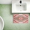 Stupell Industries Terracotta Dreams Pink Boho Printed Plush Bath Mat And Bath Rug, Design By Corinne Lent, 18"X30" - 3 of 4