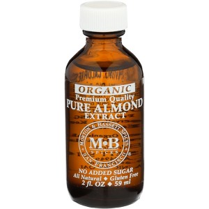 Morton & Bassett Organic Almond Extract - Case of 3 - 2 fl oz - 1 of 1