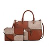 MKF Collection Maji Fashion Women’s Satchel Handbag with wristlet wallet by Mia K - 2 of 4