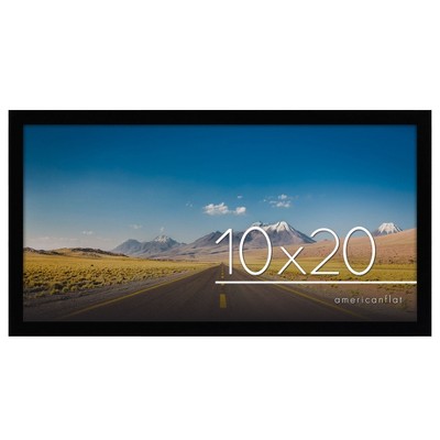 Americanflat 10x20 Picture Frame, Black