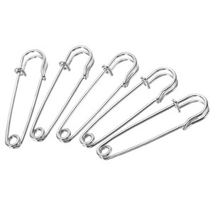 Unique Bargains Large Metal Sturdy Sewing Safety Pins for Blankets 20 Pcs - 1 of 4