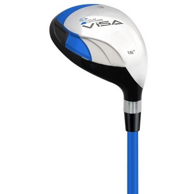 Palm Springs Blue and Black 14-Piece Right-Handed Golf Club Set with Stand Bag