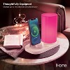 iHome Magnetic Power Station, 7.5W MagSafe Charger with 5W Wireless Pad, Color LED Lamp for iPhone 12/13 - 3 of 4