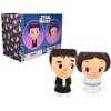 Beeline Creative Cupful of Cute Star Wars Han and Leia 16-Ounce Ceramic Mugs | Set of 2 - 2 of 4