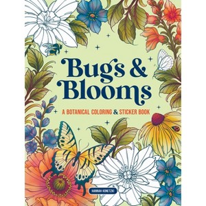 Bugs & Blooms: A Botanical Coloring Book - by  Hannah Konetzki (Paperback) - 1 of 1
