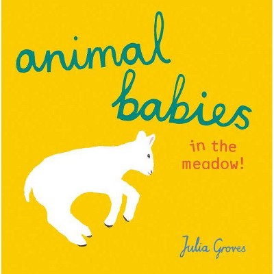 Animal Babies in the Meadow! - (Board Book)