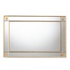 Baxton Studio Iara Modern Glam and Luxe Antique Goldleaf Finished Wood Accent Wall Mirror - 3 of 4