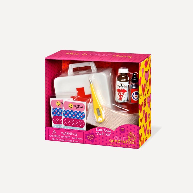 Our Generation Little Owie Fix-It Kit Medical Accessory Set for 18&#34; Dolls, 4 of 6