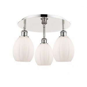Eaton - 3 Light Flush Mount In Industrial Style-10.5 Inches Tall and 17.25 Inches Wide - 1 of 1