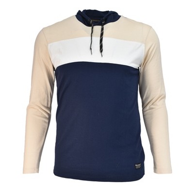 Burnside Men's Color Block Jersey Pullover Hoodie