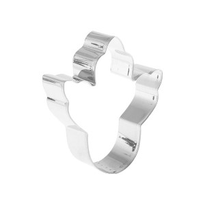 Unique Bargains Pastry Cutter Brachiosaurus Dinosaur-Shaped Dishwasher Safe Stainless Steel Silver Tone 1Pcs - 1 of 4