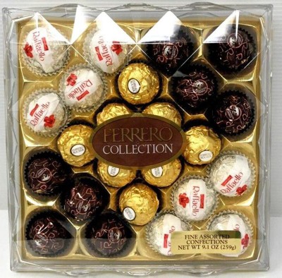 Ferrero Collection, 24 Count, Premium Gourmet Assorted Hazelnut Milk  Chocolat