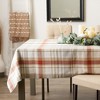 Design Imports Thanksgiving Cozy Picnic Plaid Tablecloth - 3 of 4
