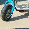 Razor E300S Seated Electric Scooter, Kids Ages 13+, 9" Pneumatic Tires, Seat, Up to 15 mph, 40 min of Ride Time, for Riders up to 220 lbs, White/Blue - 3 of 4