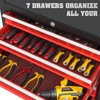 Huxxion 7-Drawer Heavy Duty Rolling Tool Chest Tool Storage Box - 4 of 4