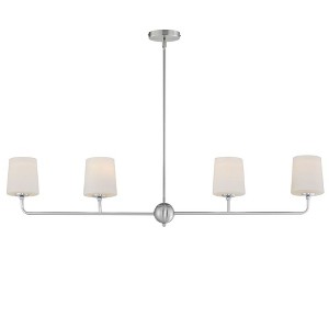Maxim Lighting Bristol 4 - Light Island Pendant Light in  Satin Nickel - 1 of 4