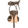 Journee Collection Womens Edelie Tru Comfort Foam Open Toe High Stiletto Pumps Brown 11 - 3 of 4