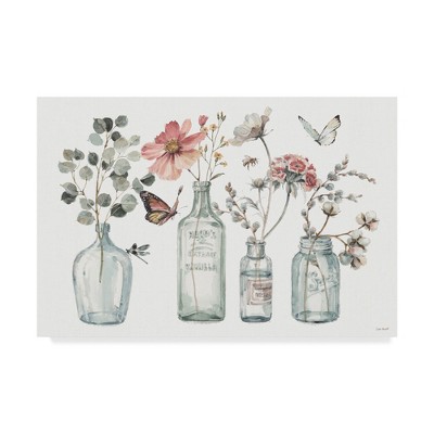 Lisa Audit Floral Print on Canvas with Floater Frame