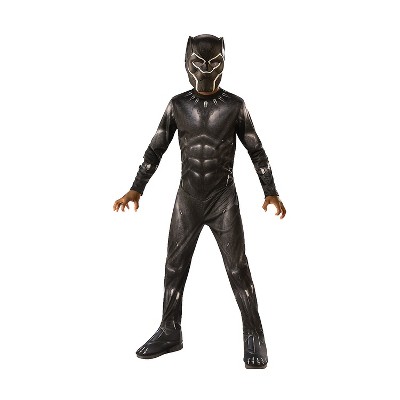 Rubie's Boys' Avengers Endgame Black Panther Costume