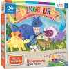 MasterPieces Kids and Family Jigsaw Puzzle - Dinosaurs Right Fit 24, Pieces - 2 of 4