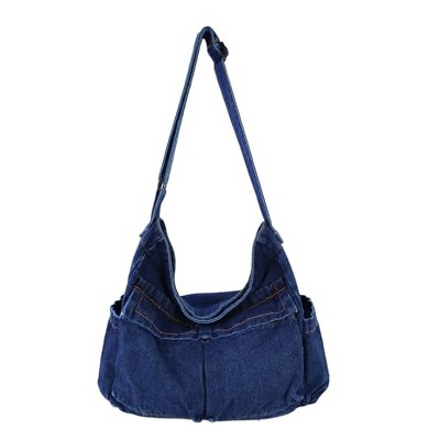 Shoulder Bag for Women, Large Capacity Canvas Crossbody Hobo Pur
