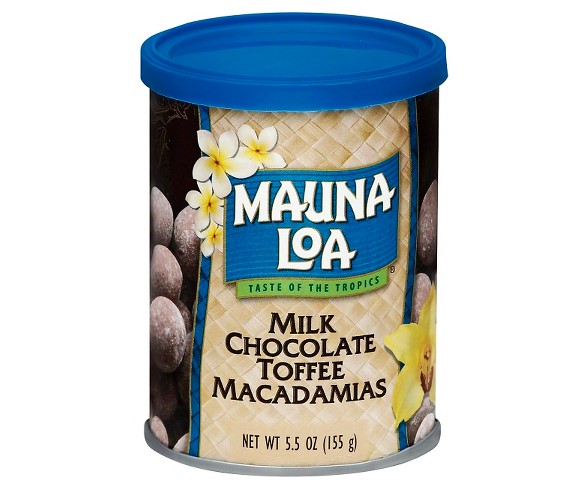 Mauna Loa Milk Chocolate Toffee Macadamias - 5.5oz